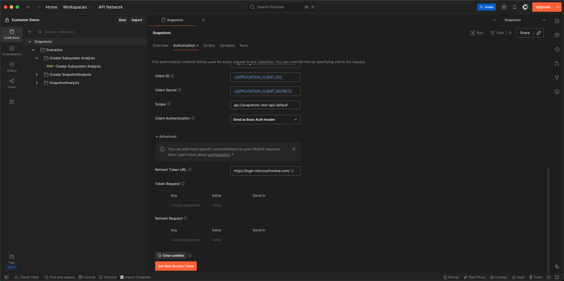 Get New Access Token